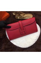 Replica Hermes Togo Leather Clutch H88017 Red PY859YP94