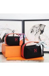 Replica Hermes TROUSSE BRIDE-A-BRAC 25699 black PY172Ff81