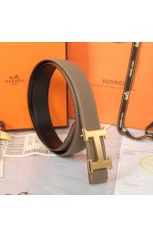 Replica Top Hermes Imported Belt HR1002E Dark Gray PY3770Il23